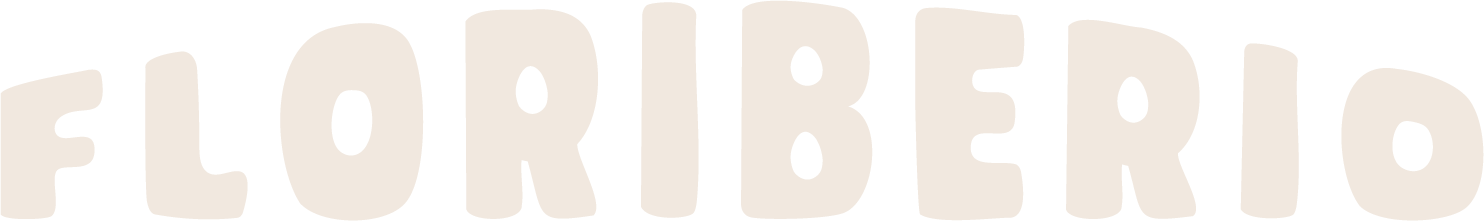 logo de floriberio beige